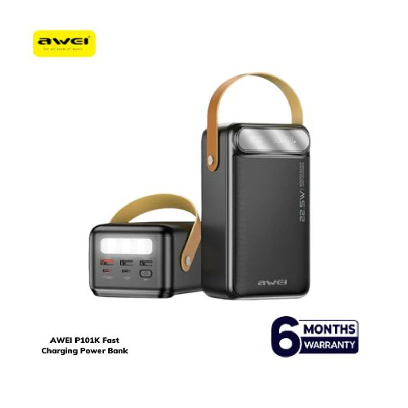 AWEI P101K 60000mAh 22.5w Fast Charging Power Bank