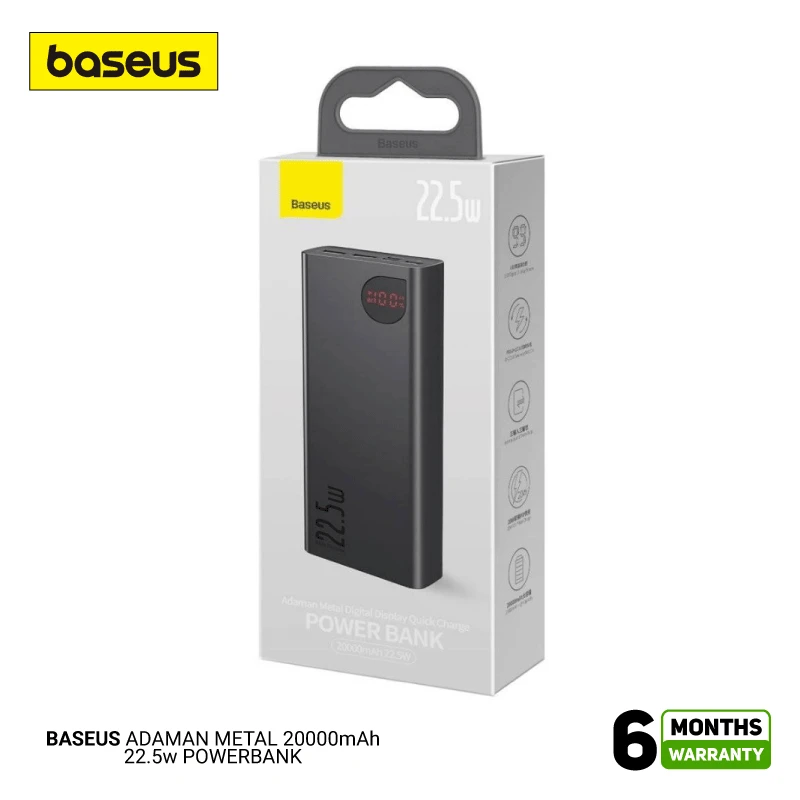 Baseus Adaman Metal 20000mah 22.5w Powerbank - Image 3