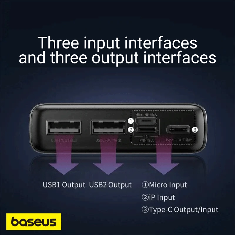 Baseus Adaman Metal 20000mah 22.5w Powerbank - Image 5