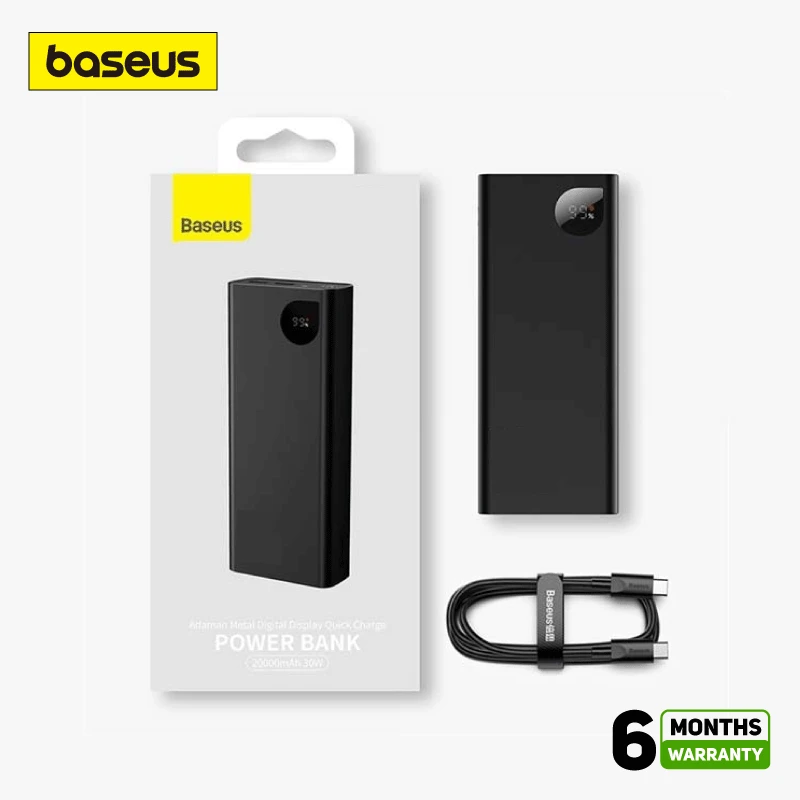 Baseus Adaman Metal 20000mah 22.5w Powerbank