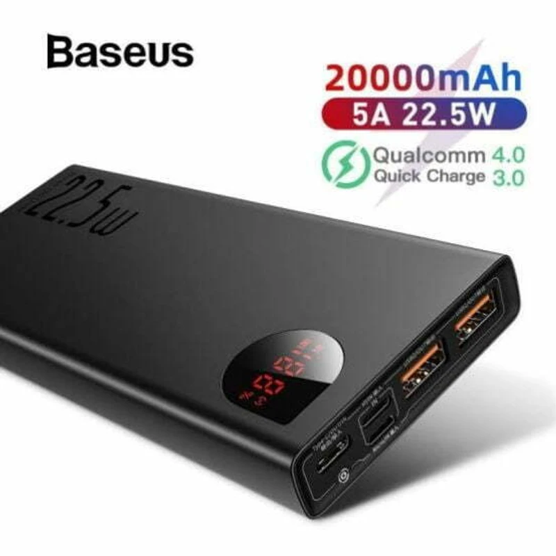 Baseus Adaman 20000mAh 22.5W Power Bank