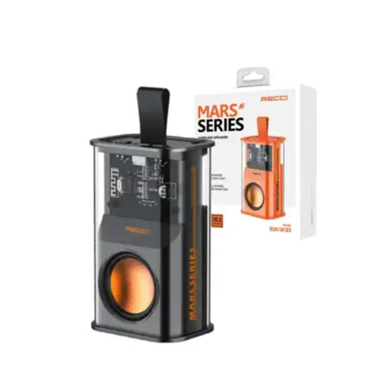 RECCI RSK-W30 Transparent Bluetooth Speaker with RGB Light