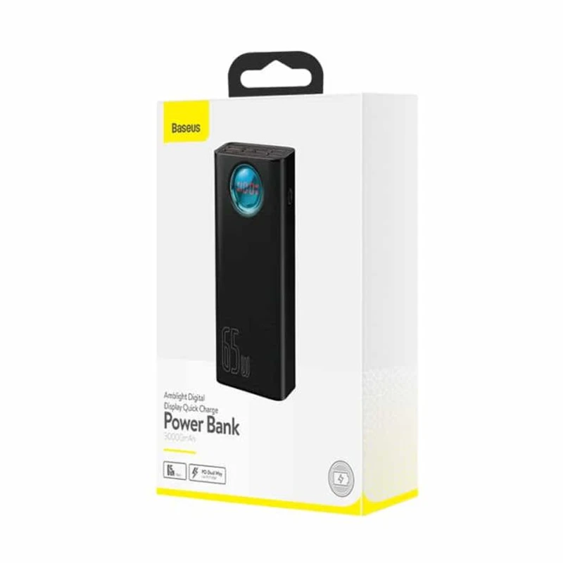 Baseus 65W Amblight 30000mAh Power Bank with Digital Display - Image 3