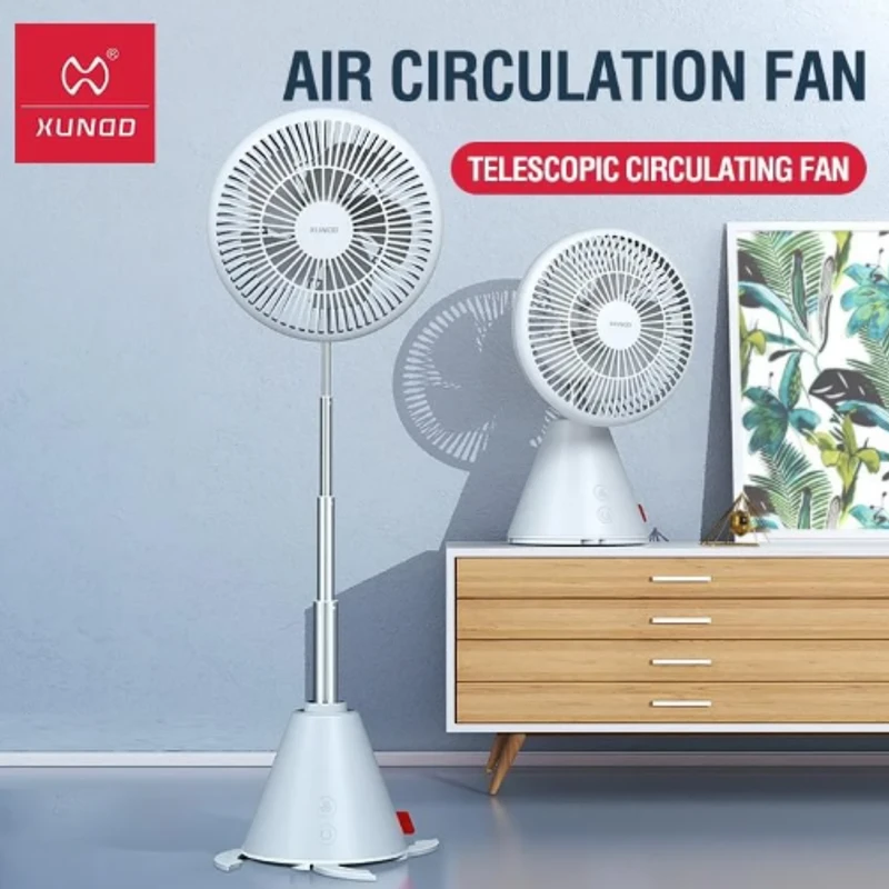 Xundd XDOT-024 USB Rechargeable Oscillating Fan 8000mAh Battery - Image 3