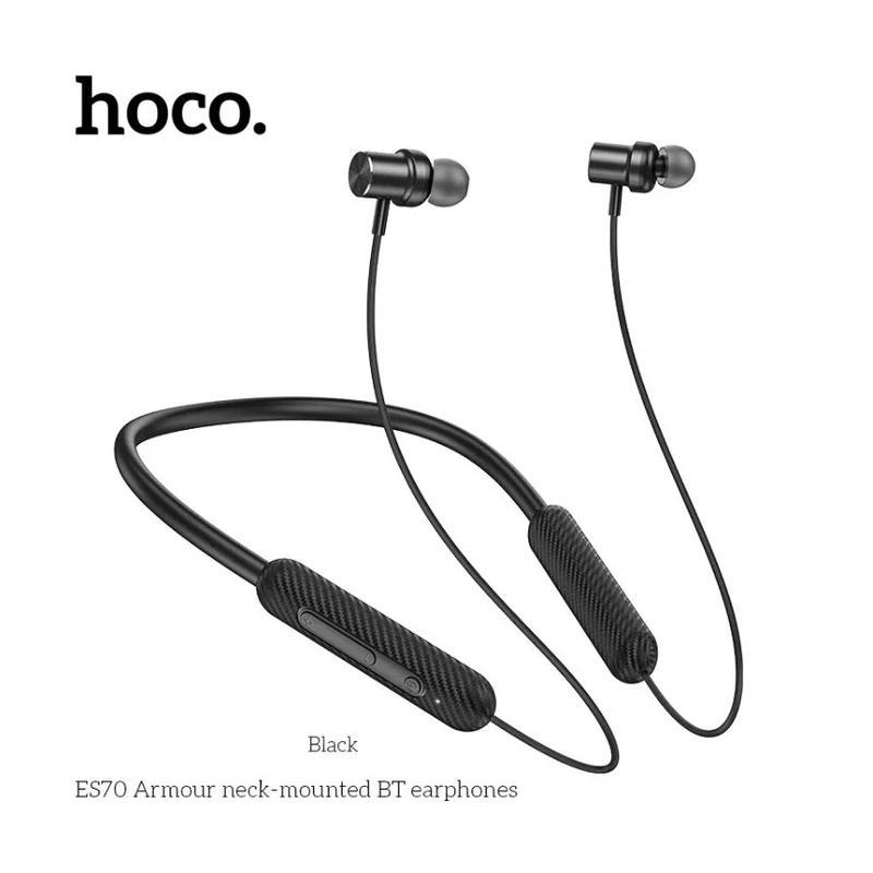 Hoco ES70 Armour Bluetooth Wireless Neckband Earphone