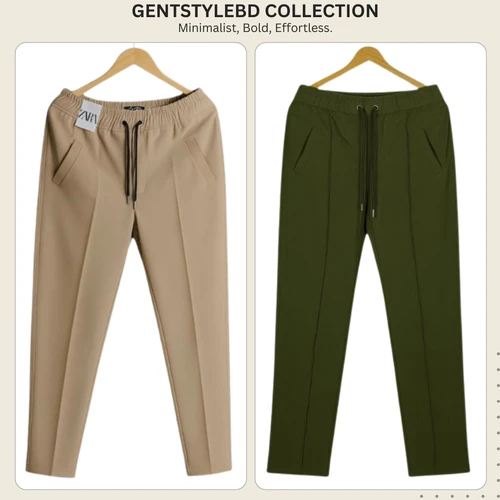 premium Formal Khaki & Olive Trouser For man