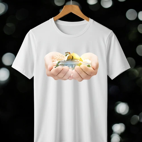 Hands Holding Jerusalem T-Shirt