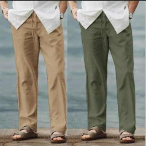 2 Pcs Soft Remi Cotton Trouser for Men