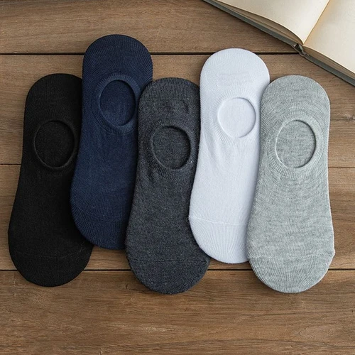 5 Pair Premium cotton ( Loafer socks )
