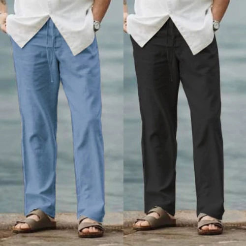 2 Pcs Soft Remi Cotton Trouser for Men