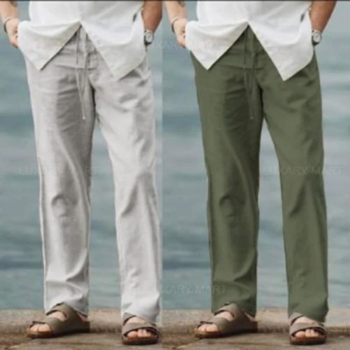 2 Pcs Soft Remi Cotton Trouser for Men