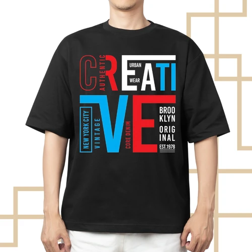Creative Urban Style T-Shirt - Streetwear Graphic Tee