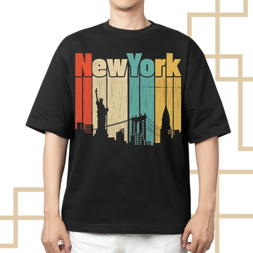 New York City Skyline T-Shirt - Urban Graphic Tee