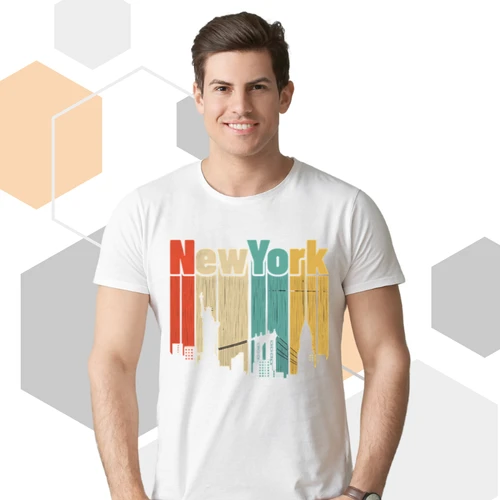 New York City Skyline T-Shirt - Urban Graphic Tee