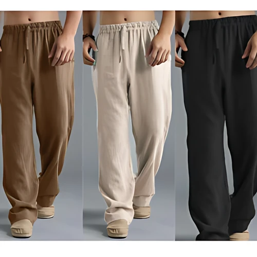 3 pcs combo Premium Cotton Trouser