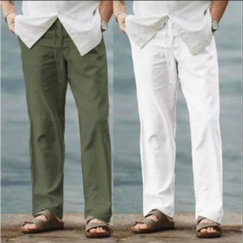 2 Pcs Soft Remi Cotton Trouser for Men