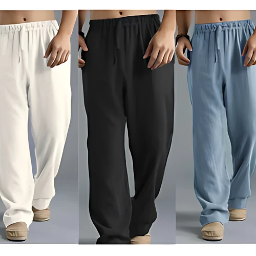 3 pcs combo Premium Cotton Trouser