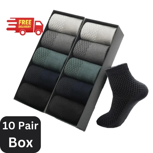 10 Pair Premium cotton socks ( Sami Long )