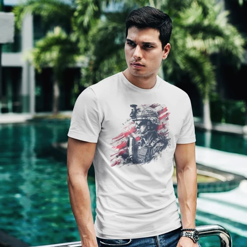 Soldier Graphic T-Shirt - Military Inspired Tee