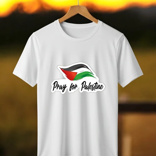 Pray for Palestine T-Shirt - Show Your Support