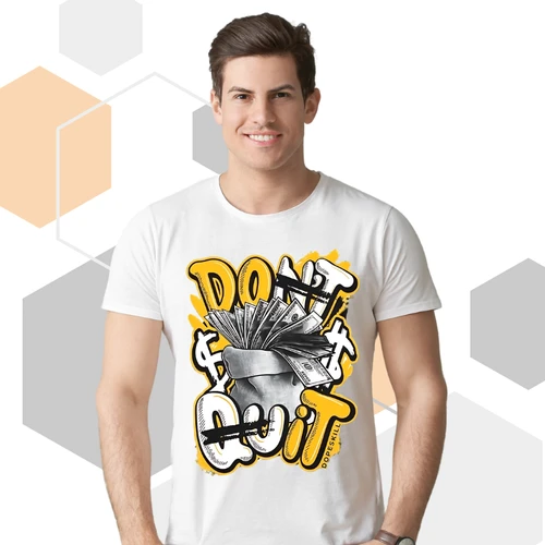 Don't Quit Money Bag T-Shirt - Motivational Hustler Tee