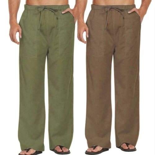 2 Pcs Remi Cotton Trouser for Men