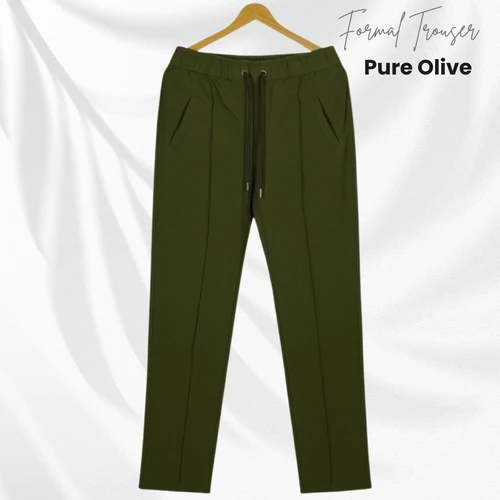 premium Formal Olive Trouser For man