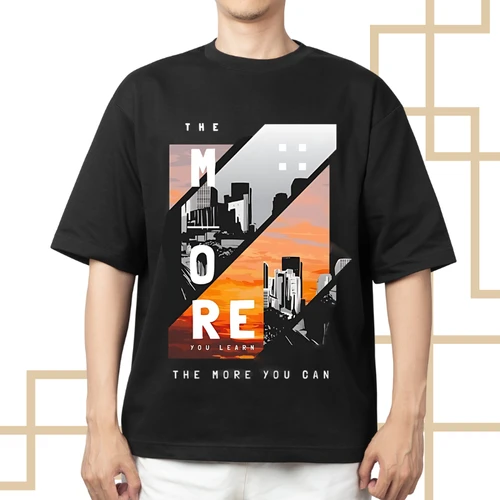 The More You Learn The More You Can T-Shirt - Motivational Tee