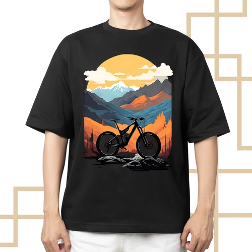 Mountain Bike Downhill T-Shirt - Adventure Tee