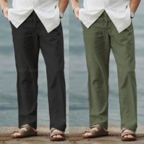 2 Pcs Soft Remi Cotton Trouser for Men