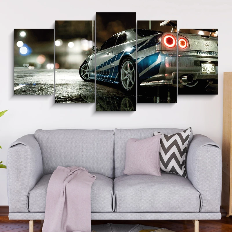 5 Part CAR Canvas 27
