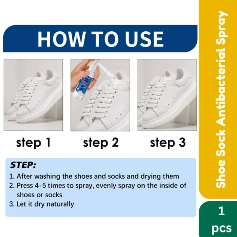 Shoe And Sock Antibacterial Spray - Image 6