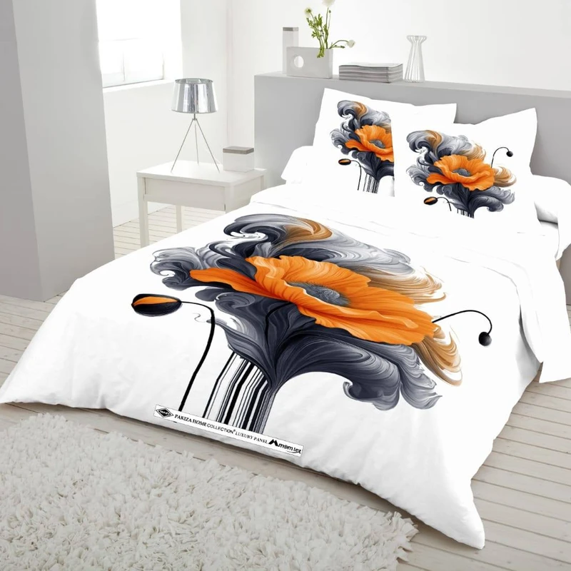 Exclusive King Size Full cotton fabric Panel Bedsheet