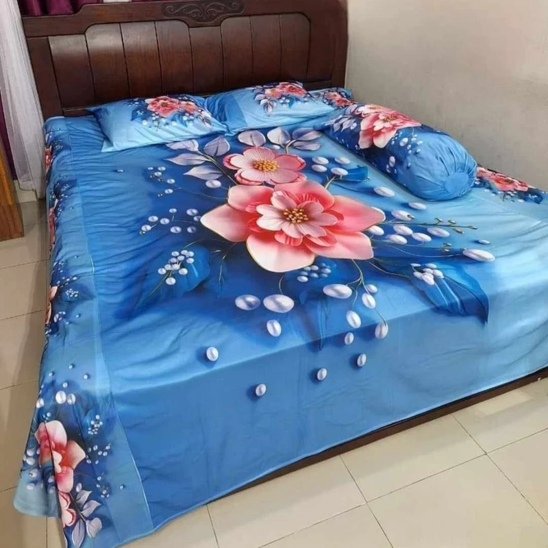 China Premium 3D Design Bed Sheet