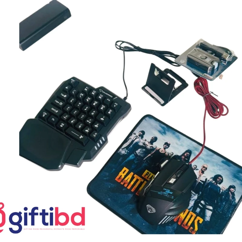 5 in 1 Gaming Keyboard and Mouse Combo-MK500