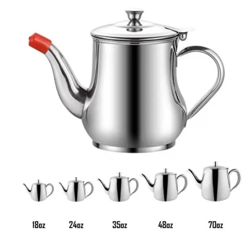 Stainless Steel Tea Pot – 32 Oz
