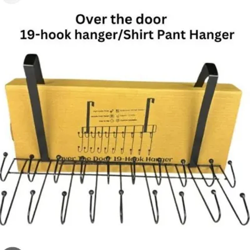 Over The Door 19-Hook Hanger