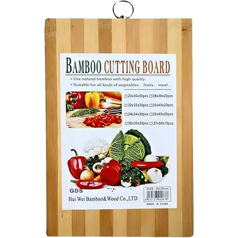 Bamboo Cutting Board Vegetable Chopping Plate Cutting Board Small 20X30cm