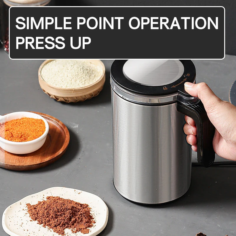 Silver Crest Stainless Steel Electric Mini Grinder 1500 Watt