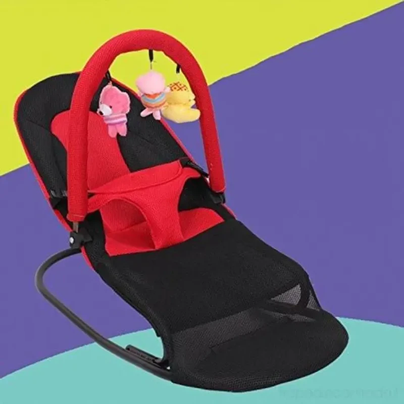 Multi Functional Premium Baby Rocking Chair With Adjustable Angle And Safety Belt