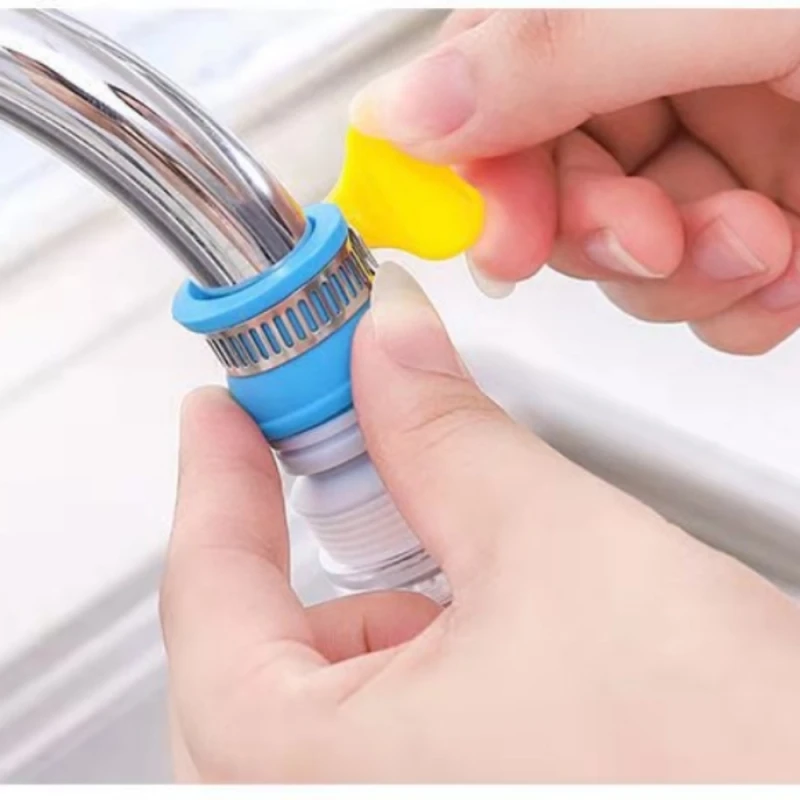 360 Degree Water Filter Faucet Extender Water Saving Splash-Proof Kitchen Faucets Water Filter Cartridge And Carbon Block - Image 3