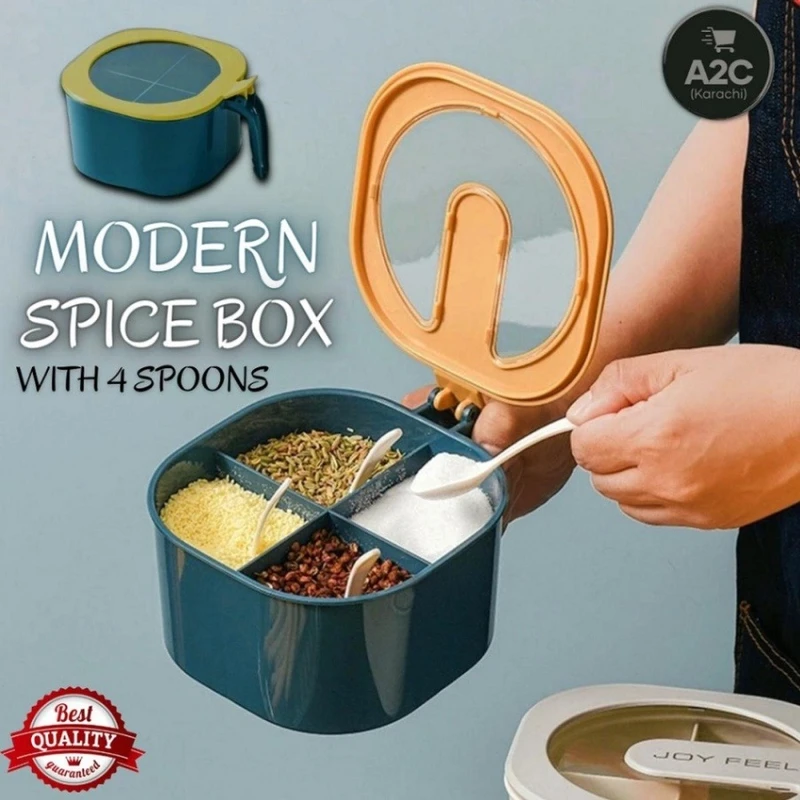 Spice Box 4 in 1- Masala Box - Image 5