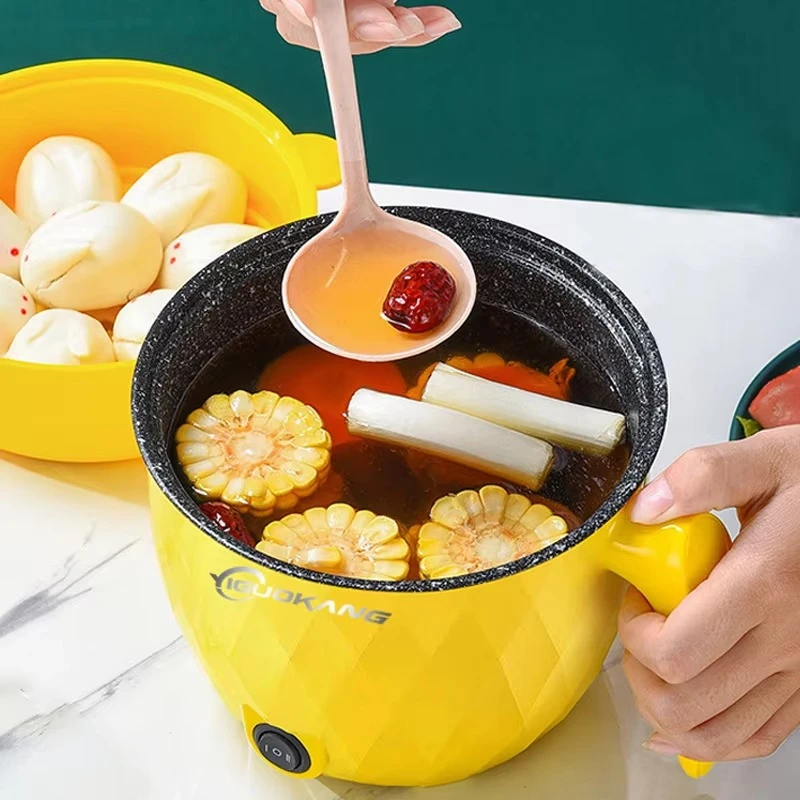 Multi -Mini -Electric Rice Cooker Cooking Non-Stick Cooker With Steamer - Image 4