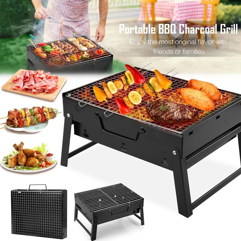 Stainless Steel Folding BBQ & Grill Stove