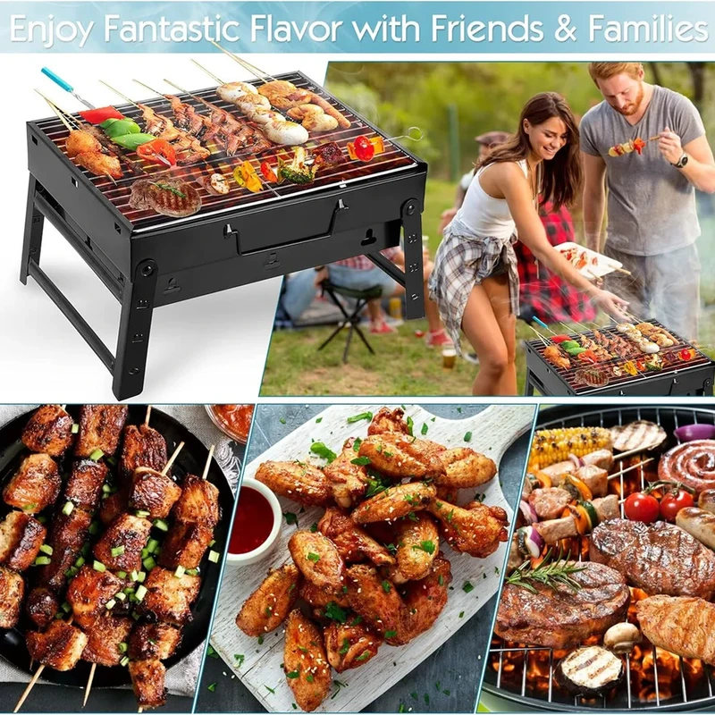 Stainless Steel Folding BBQ & Grill Stove
