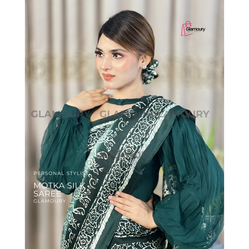 Matka Silk Saree_3 - Image 3