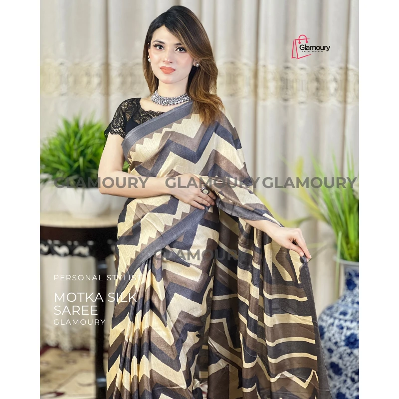Matka Silk Saree_5 - Image 4