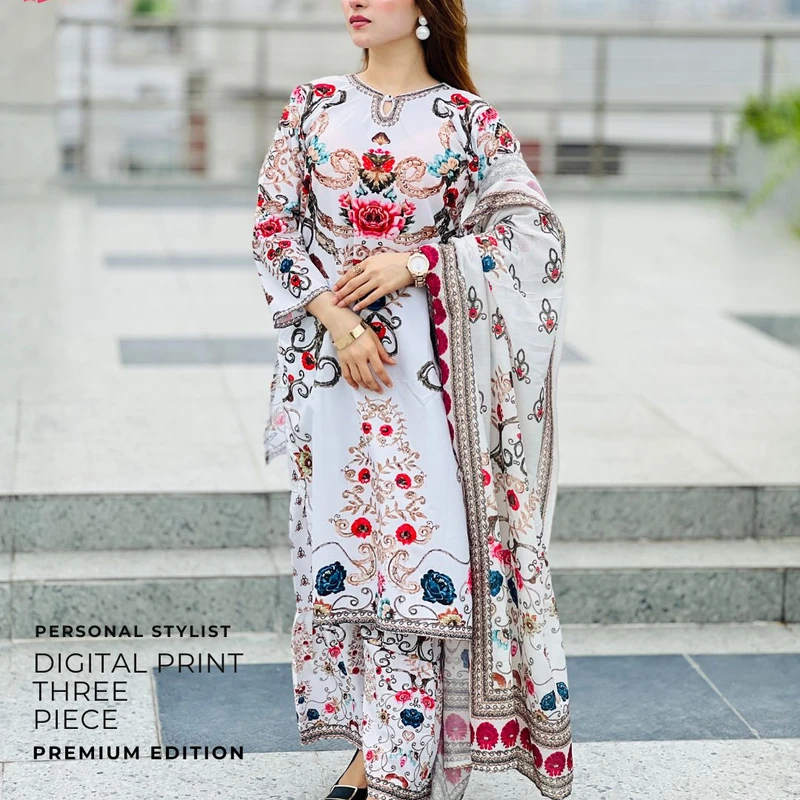 premium quality digital print 3piece