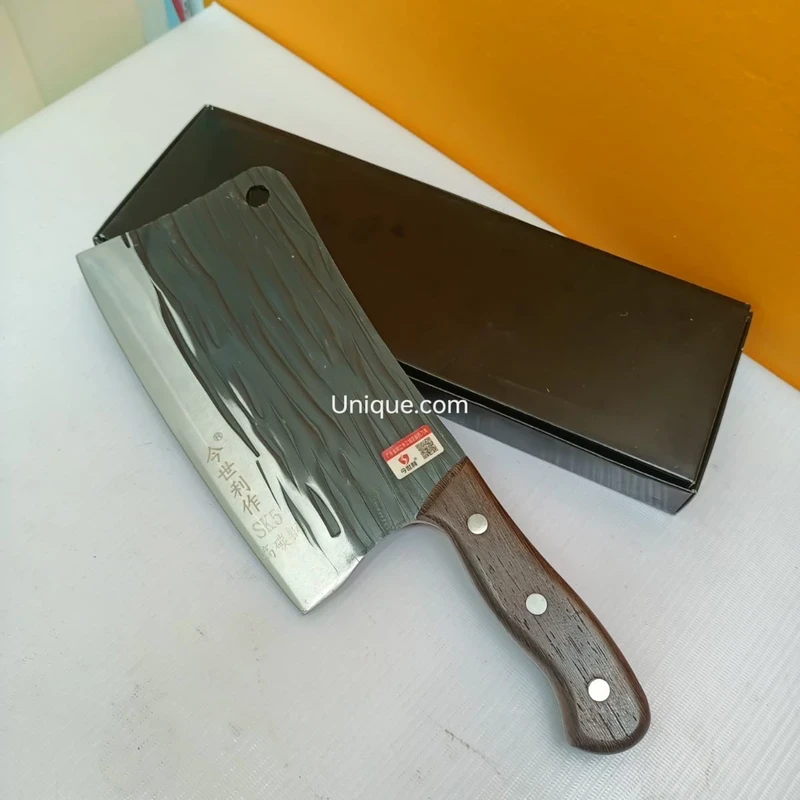 Heavy Duty Meat Cleaver – 999g (Hammered Finish)