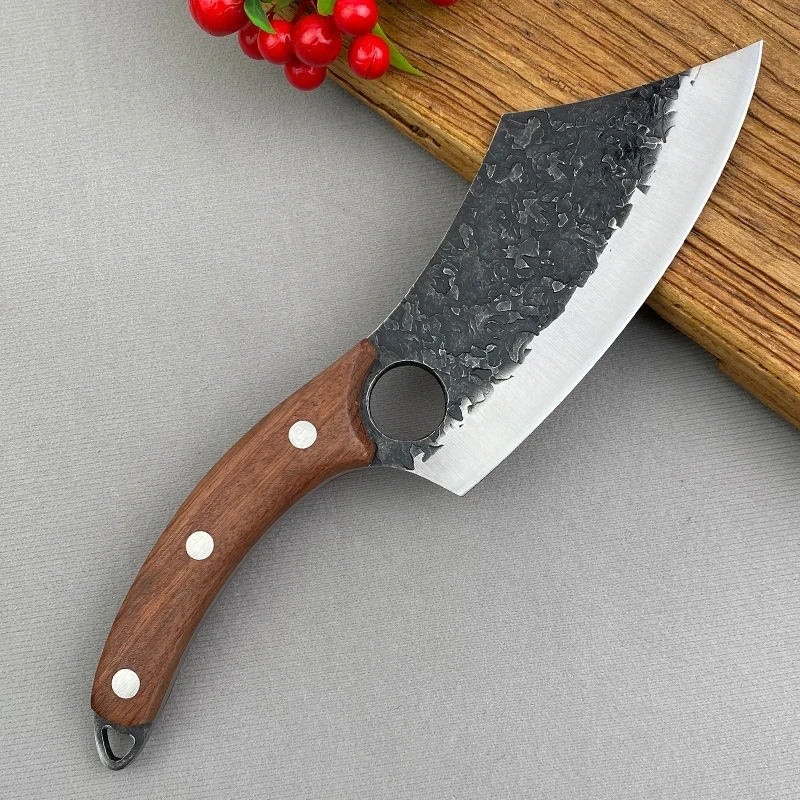 Handcrafted Curved Bushcraft Knife